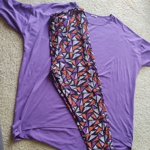 TC2 leggings Irma top 3X